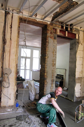 Building Work During The Renovation